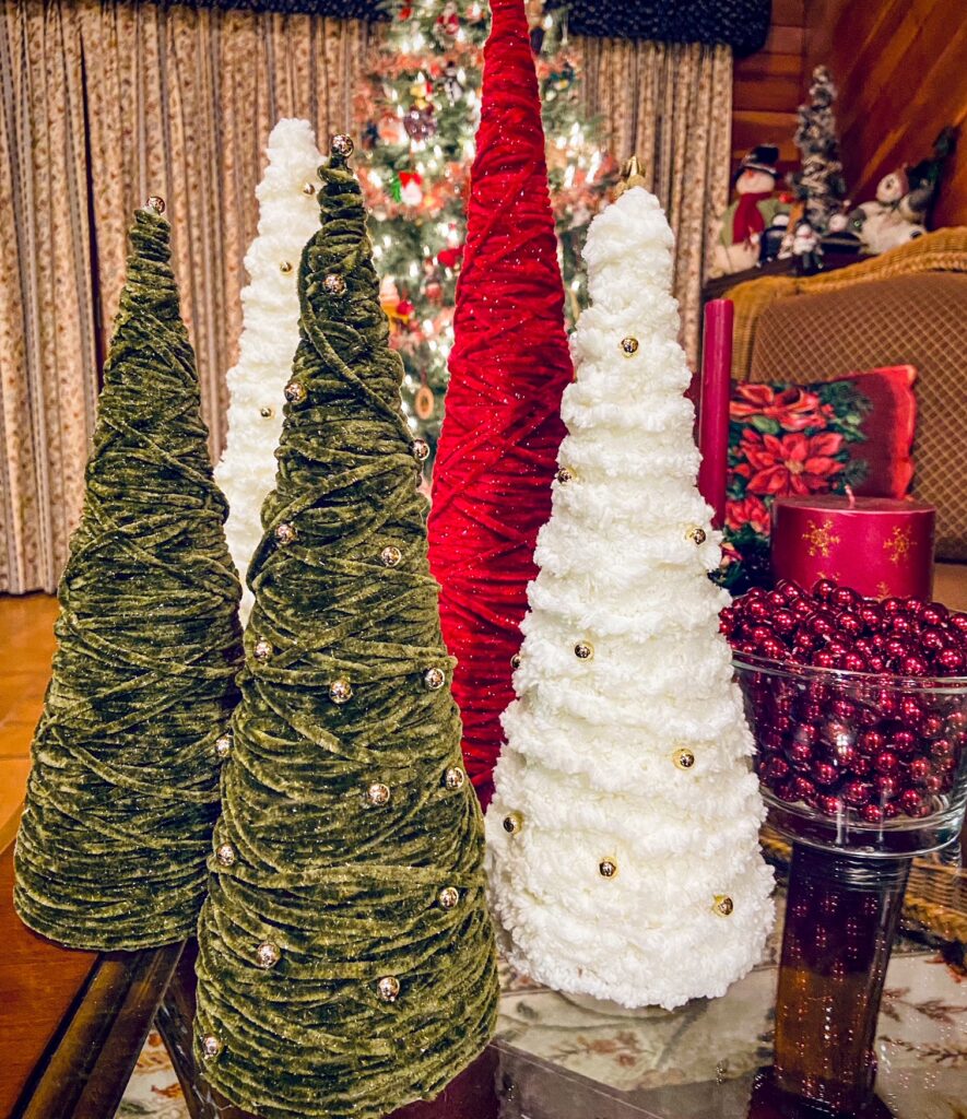 Styrofoam Christmas Trees